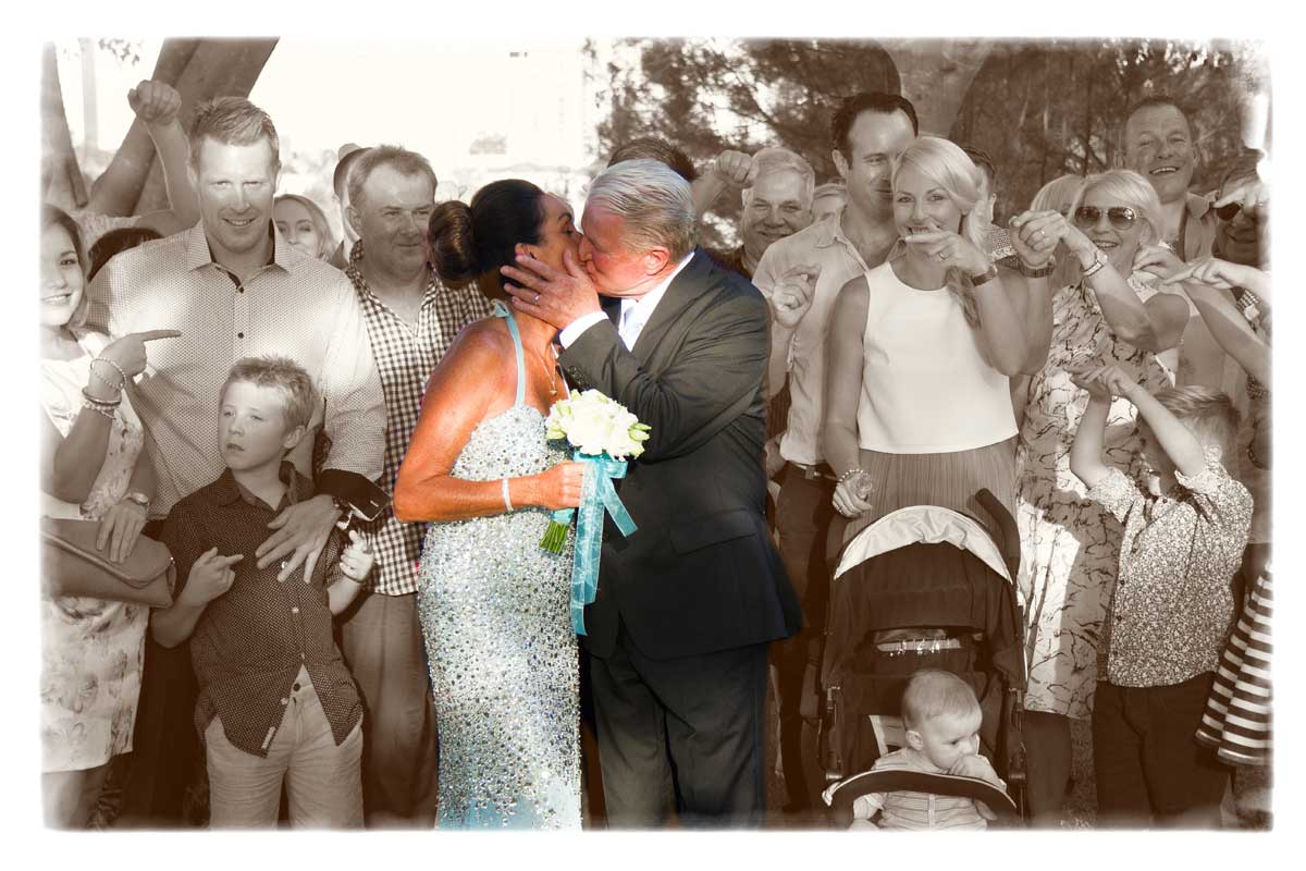 Wedding With Bride & Groom Focus